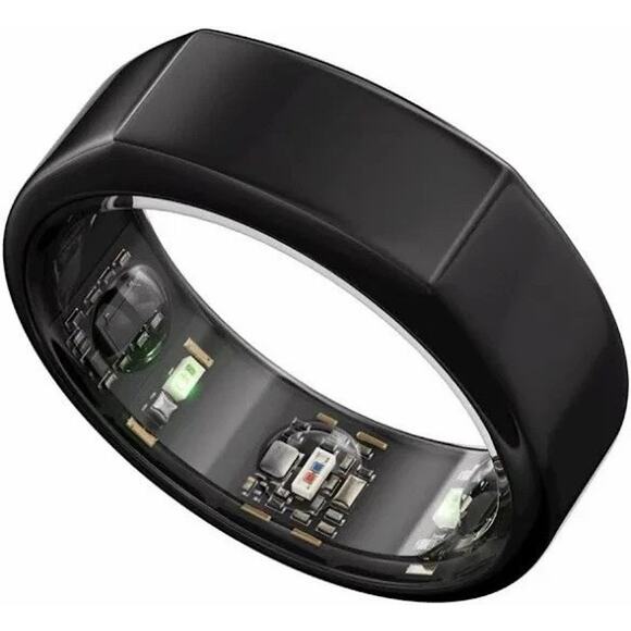 Oura Gen3 Smart Ring Heritage Black - Size 11 NEW SEALED Watch - Picture 1 of 7